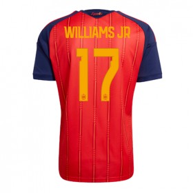 Spanien Nico Williams #17 Hemmakläder VM 2026 Kortärmad